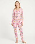 Family Hanukkah Matching Bamboo Women Pajama Set
