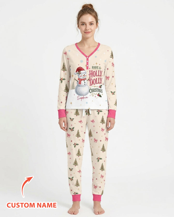 Tis The Season Bamboo Women Pajama Set