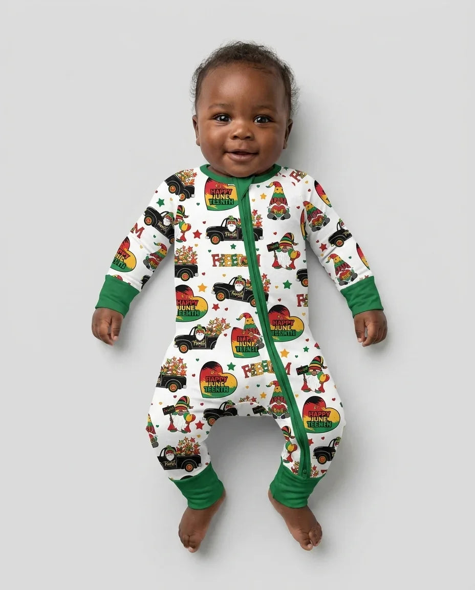 Gnome Happy Juneteenth Bamboo Convertible Zippy
