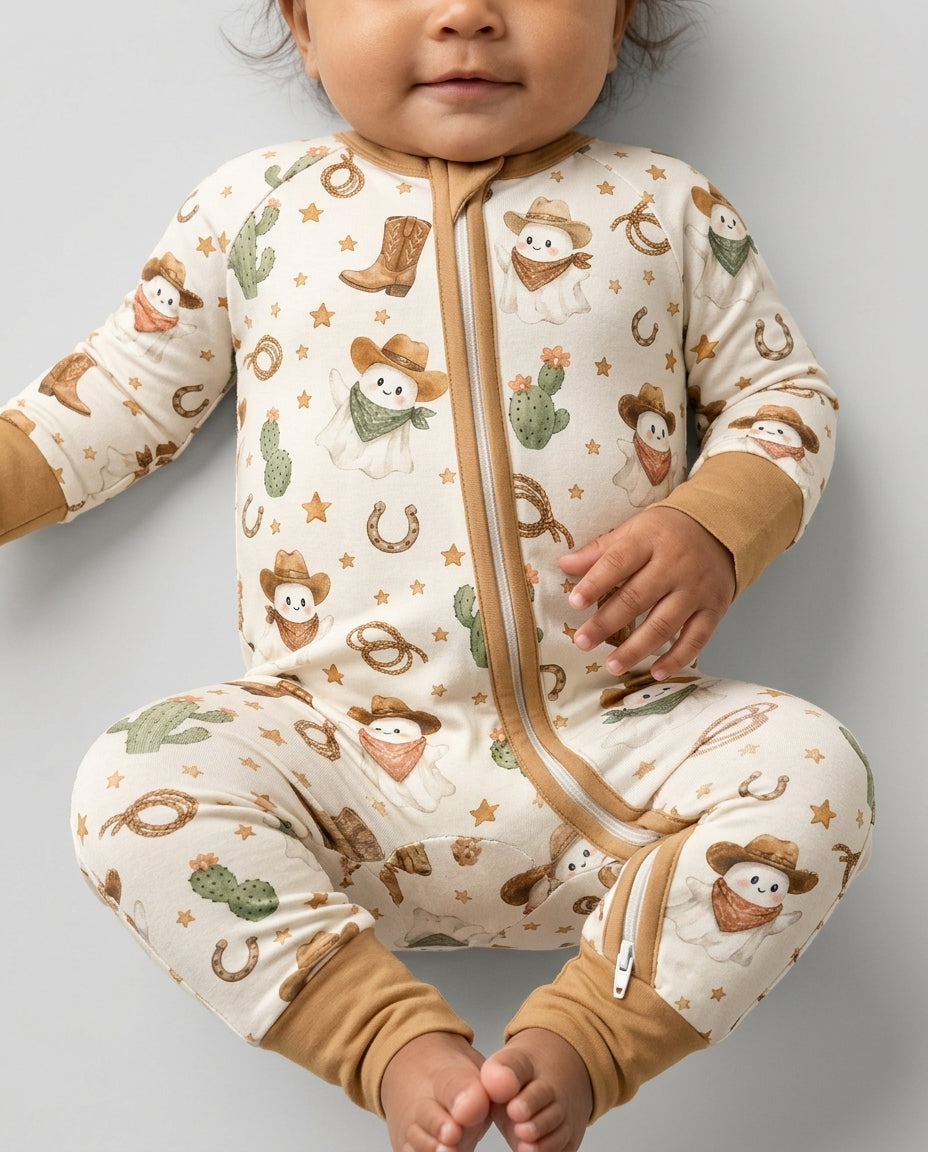Cowboy Ghost Bamboo Convertible Zippy