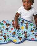 Celebrate Juneteenth Freedom Bamboo Blanket
