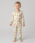 Template Bamboo Two Piece Long Sleeve Pyjamas Set