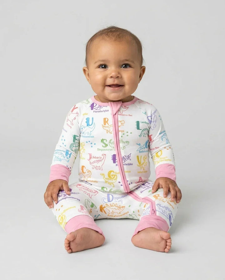 Dino Alphabet ABC Bamboo Convertible Zippy