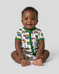 Juneteenth Black and Proud Bamboo Shorty Zippy