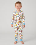 Template Bamboo Two Piece Long Sleeve Pyjamas Set