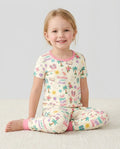 Sunshine and Jesus Summer VBS Bamboo Two Piece Short Sleeve Pajama Set