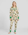 Jaguar 2026 Vamos Mexico Family Matching Bamboo Women Pajama Set