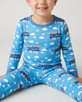Daddy's Got A Friend In Me Bamboo Two Piece Long Sleeve Pajama Set