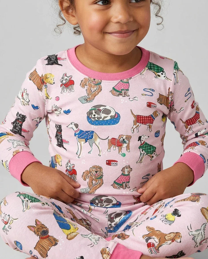 Best Bud Bark Family Matching Bamboo Two Piece Long Sleeve Pajama Set