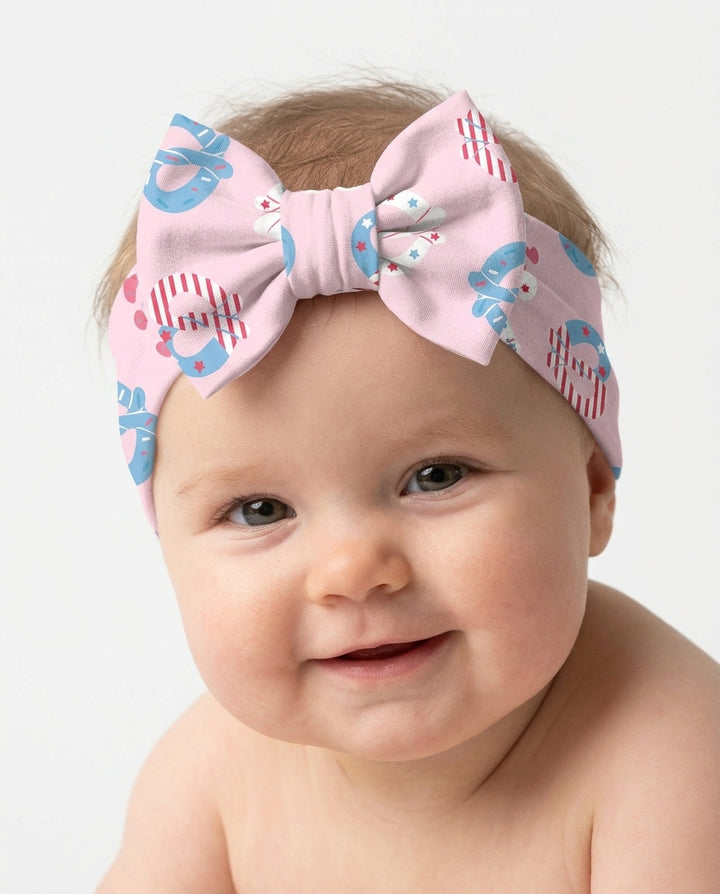 4th of July Pretzel  Headband