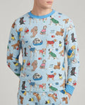 Best Bud Bark Family Matching Bamboo Men's Pajama Set