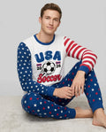 USA Soccer Cup Bamboo Men's Pajama Set