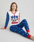 USA Soccer Cup Bamboo Women Pajama Set