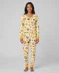Kawaii Mexican Food Bamboo Women Pajama Set
