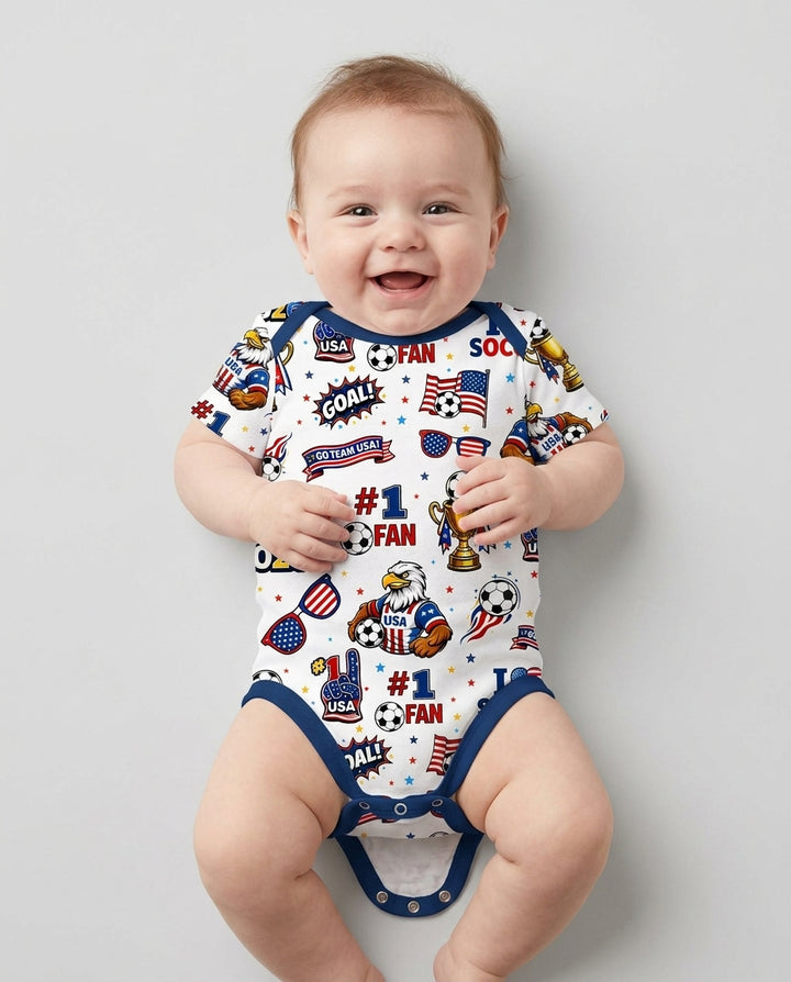 USA Soccer 2026 Party Bamboo Bodysuit