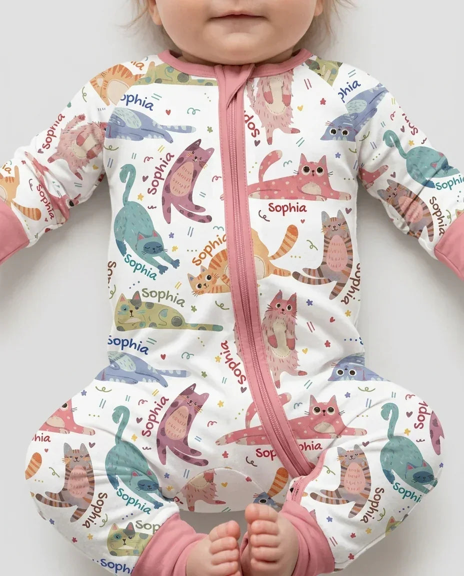 Cat Nap Crew Bamboo Convertible Zippy