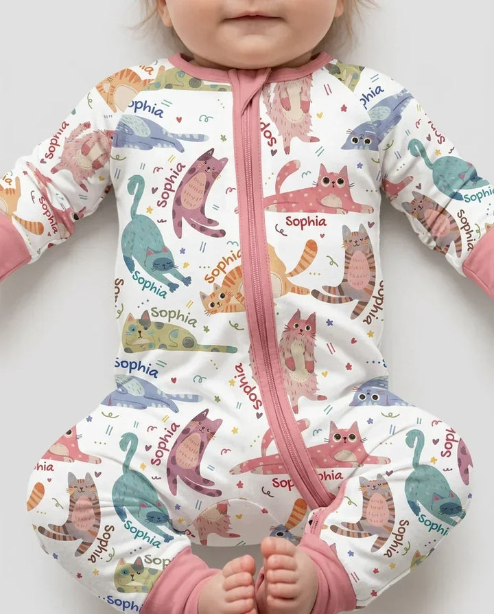 Cat Nap Crew Bamboo Convertible Zippy