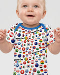 Soccer Cup All Country Balls Bamboo Bodysuit