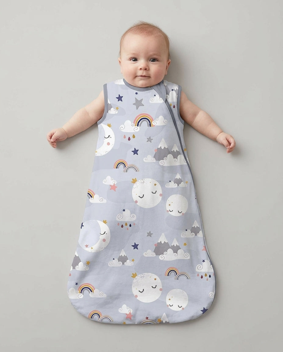 My Grandma Loves Me To The Moon And Back Bamboo Sleep Bag