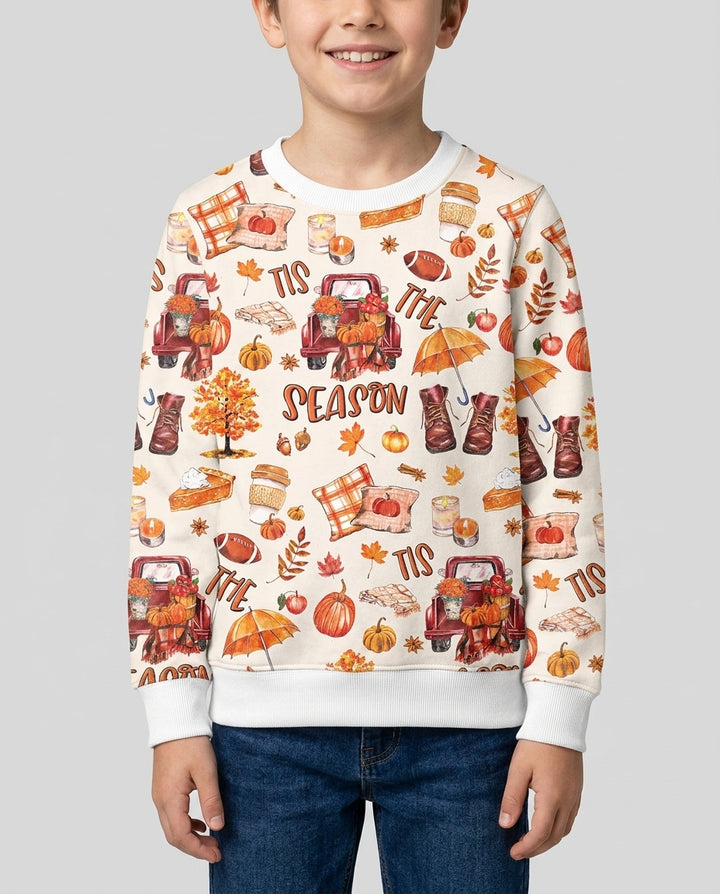 Fall Tis the Season Bamboo Crewneck Sweatshirt