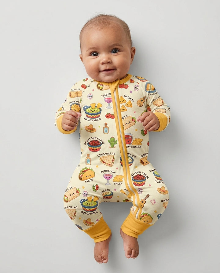 Kawaii Mexican Food Bamboo Convertible Zippy