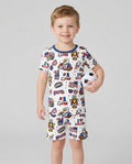 USA Soccer 2026 Party Bamboo Two Piece Short Sleeve Shorts Pajama Set