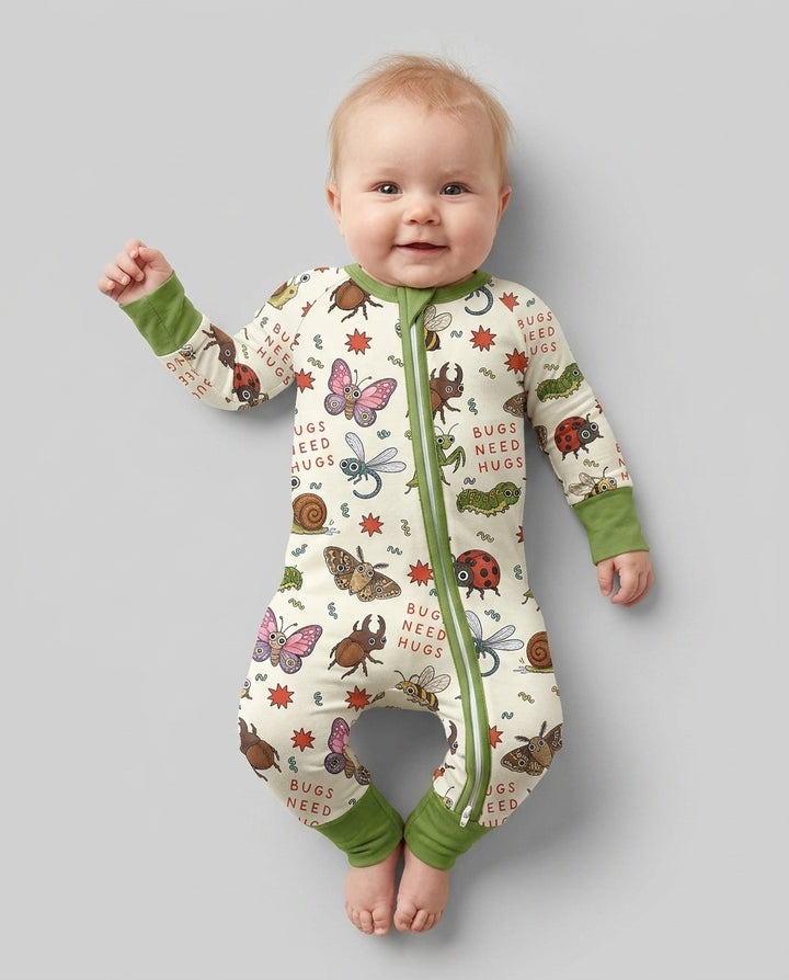 Bugs Need Hug Bamboo Convertible Zippy