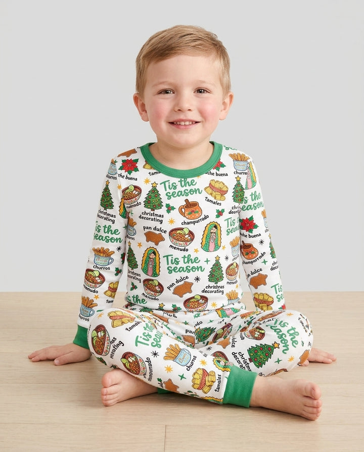 It's Abuelita and Pan Dulce Season Bamboo Two Piece Long Sleeve Pajama Set