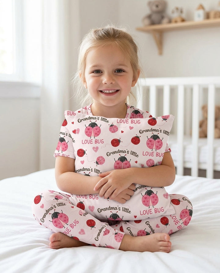 Grandma's Little Love Bug Bamboo Pillow Case