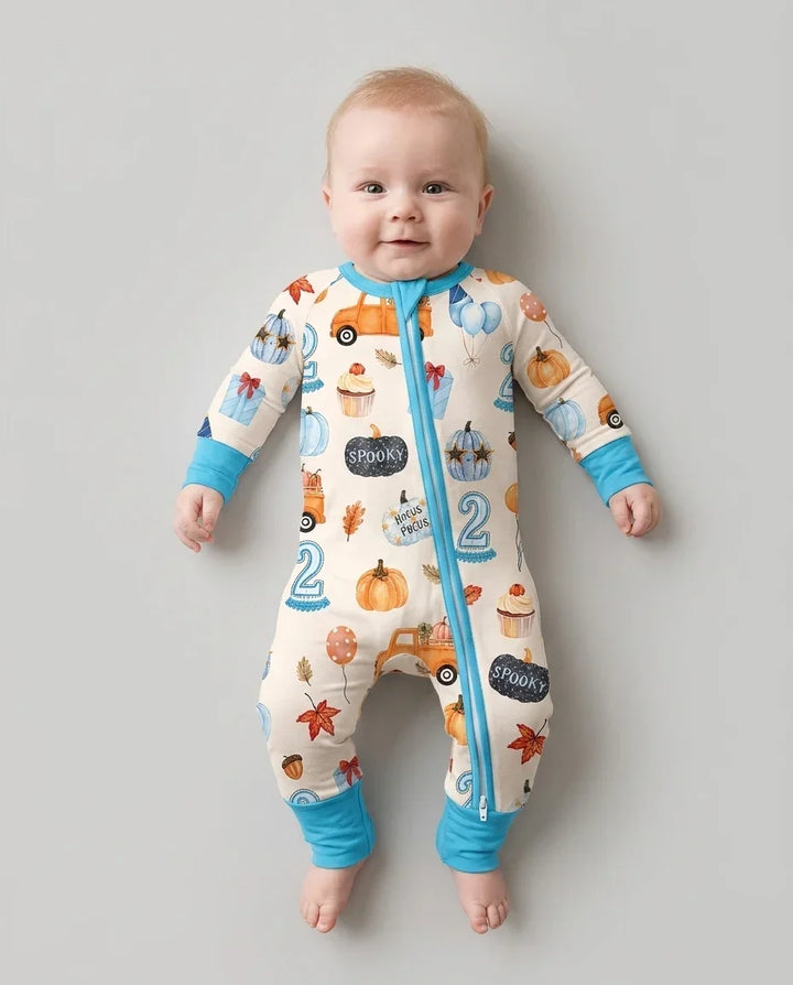 Little Pumpkin Birthday Bamboo Convertible Zippy