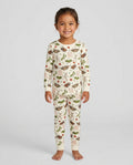Cute Insect Friends Bamboo Two Piece Long Sleeve Pajama Set