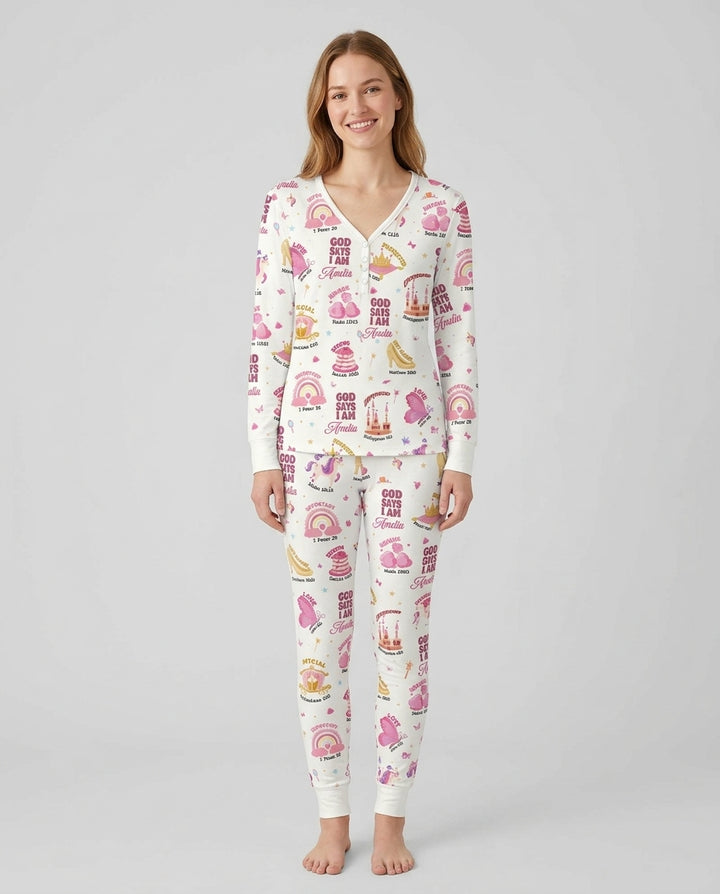 God Say I am Women's Pyjamas Set