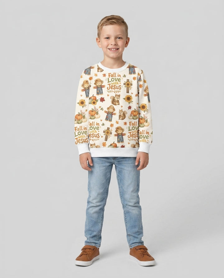 Fall For Jesus Bamboo Crewneck Sweatshirt