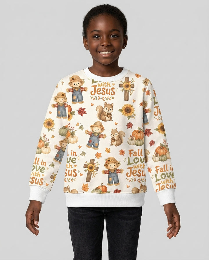 Fall For Jesus Bamboo Crewneck Sweatshirt