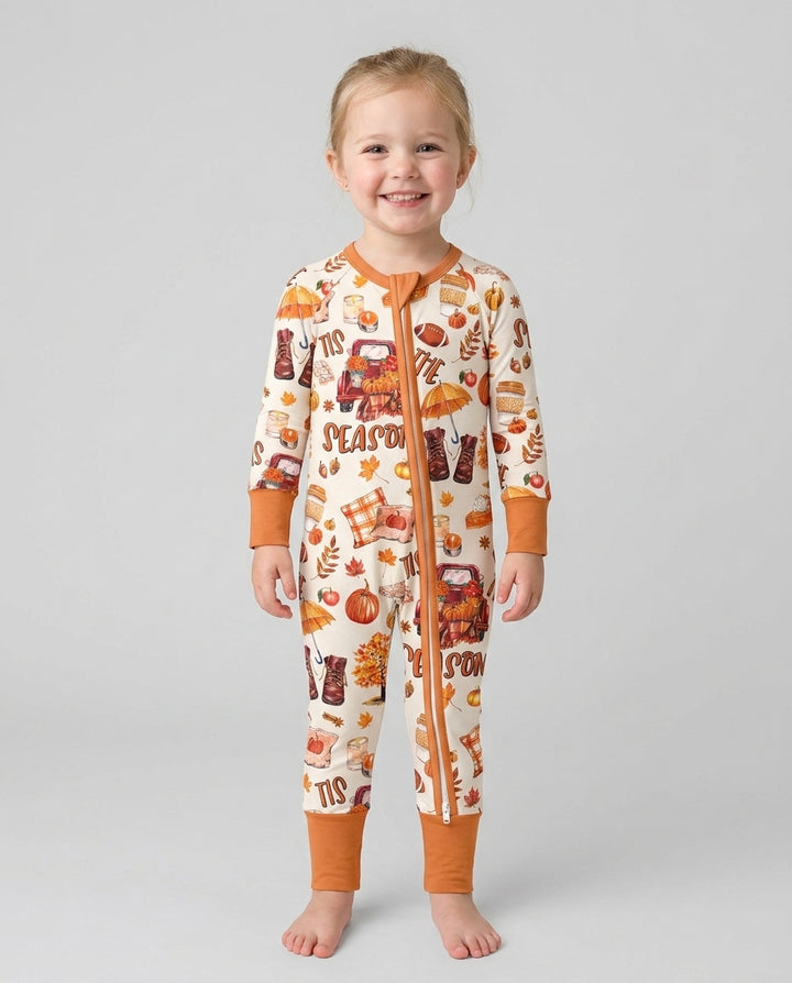 Fall Tis the Season Bamboo Convertible Zippy