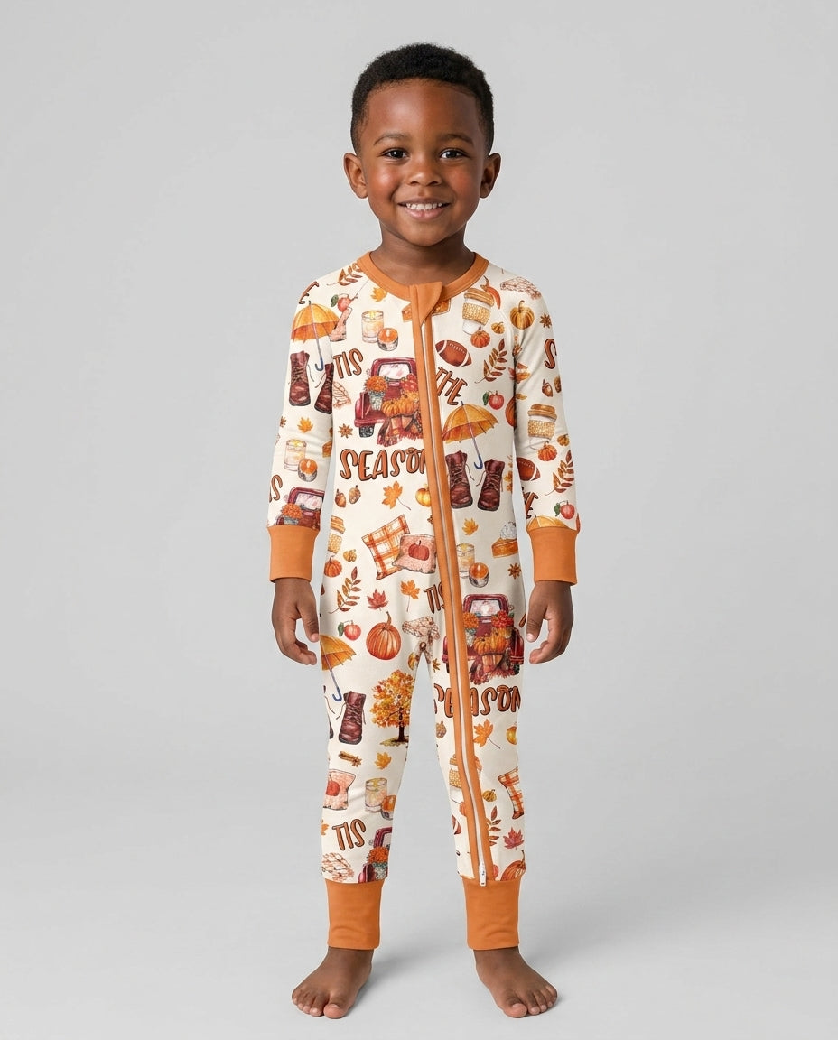 Fall Tis the Season Bamboo Convertible Zippy