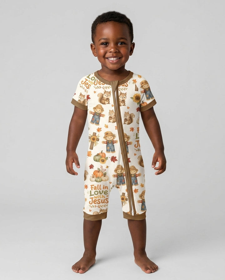 Fall For Jesus Bamboo Shorty Zippy