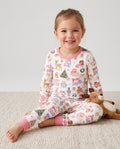 Falala Christmas Bamboo Two Piece Long Sleeve Pajama Set