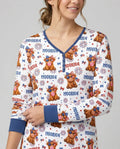 Moo-Rica Cowgirl Bamboo Women Pajama Set