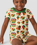 Juneteenth 1865 Because My Ancestors Weren't Free In 1776 Bamboo Two Piece Short Sleeve Shorts Pajama Set