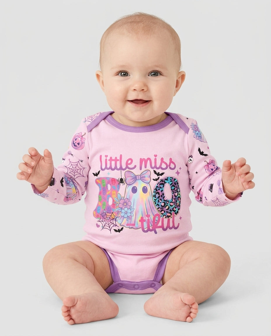 Little Miss Boo-tiful Bamboo Bodysuit