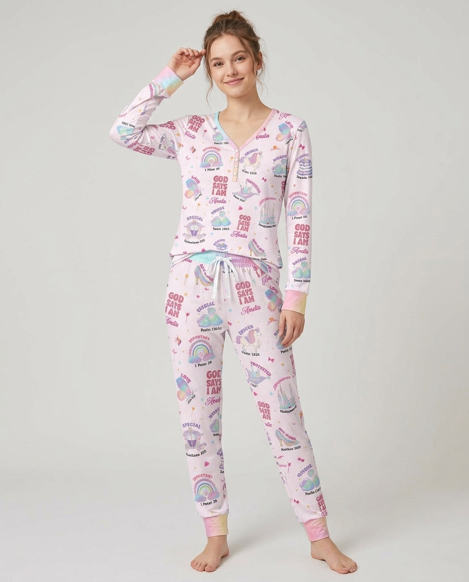 God Say I am Women's Pyjamas Set