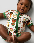 Juneteenth I am My Ancestors' Wildest Dream Bamboo Shorty Zippy
