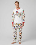 Texas Map Bamboo Men's Pajama Set