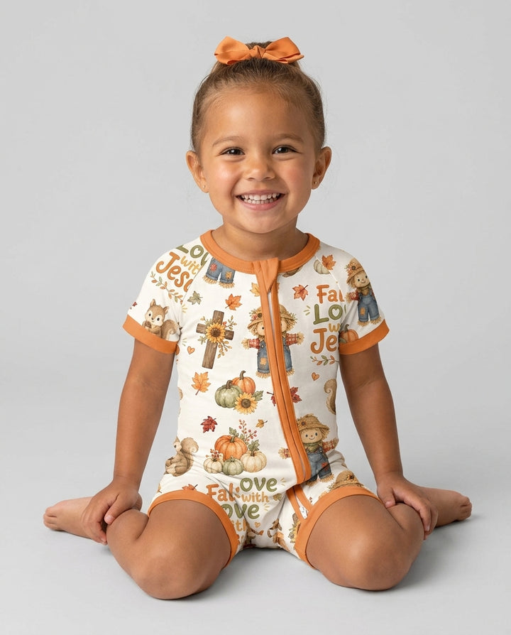 Fall For Jesus Bamboo Shorty Zippy