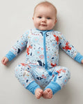 Celebrate 4th of July Family Matching Bamboo Convertible Zippy
