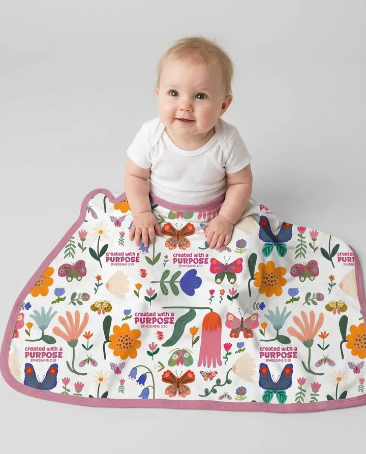 Created With A Purpose Custom Bamboo Blanket