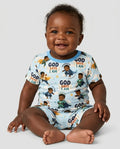 God Says I Am Black Superheroes Bamboo Two Piece Short Sleeve Shorts Pajama Set