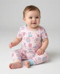 God Says I Am Girl Bamboo Two Piece Short Sleeve Pajama Set