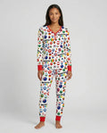 Soccer Cup All Country Balls Bamboo Women Pajama Set